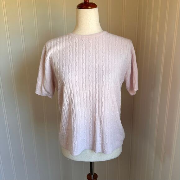 Vintage 90s/Y2K Pink Cardigan Set M - Picture 1 of 7